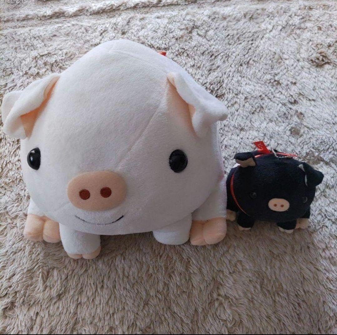 Amazon.co.jp: マザー牧場 こぶたのレース ぬいぐるみ : おもちゃ